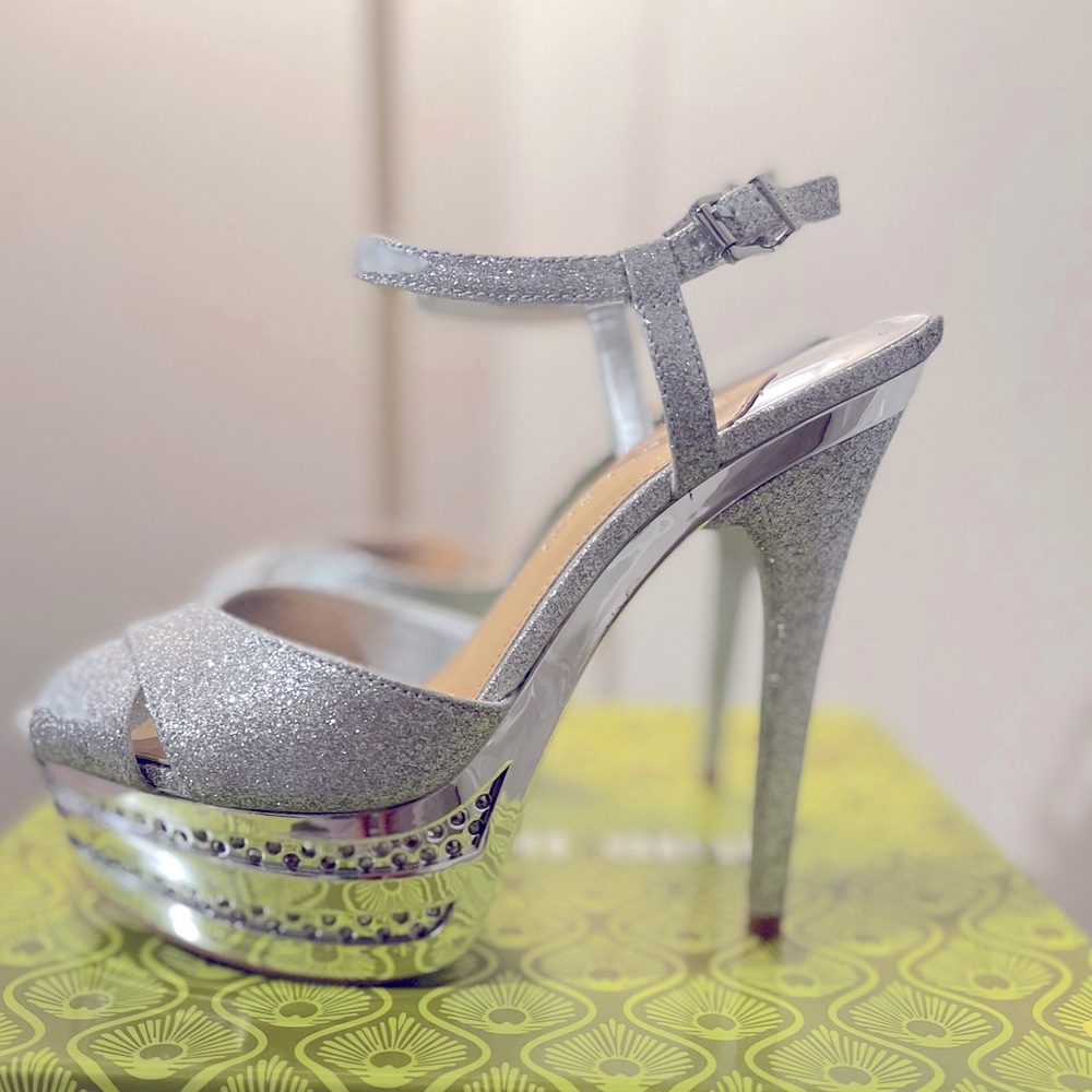 Silver Gianni Bini Heels
